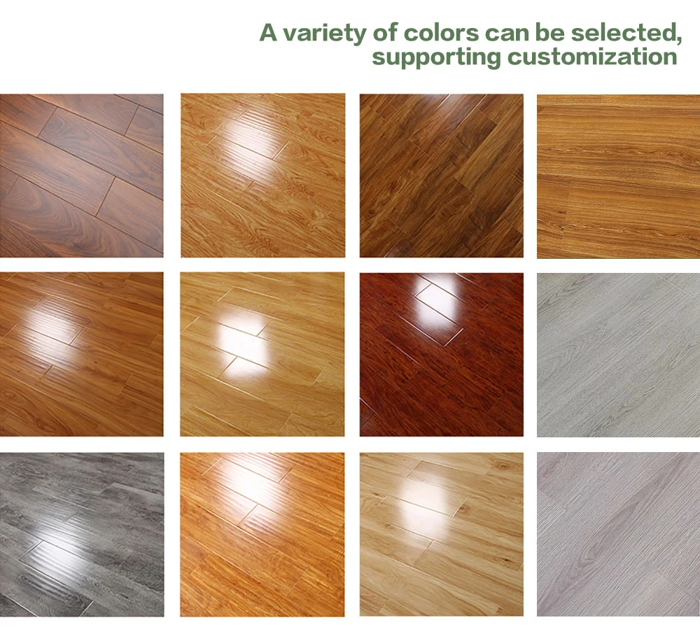 8mm 12mm High Glossy Crystal Surface U Groove Waterproof Laminate Floor